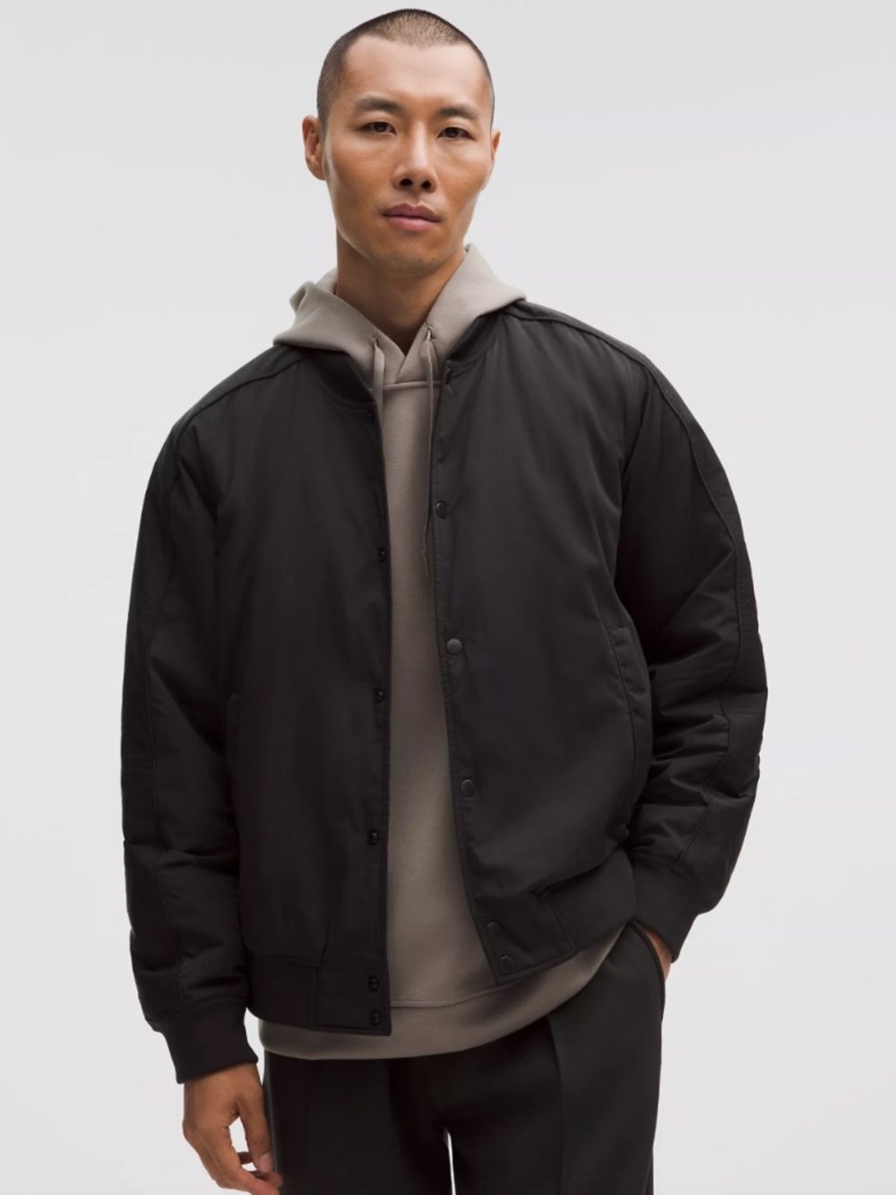 lululemon Men's Collegiate Bomber Jacket Size L